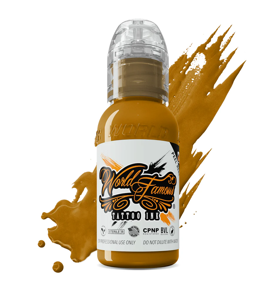 World Famous Ink Mustard - 1oz