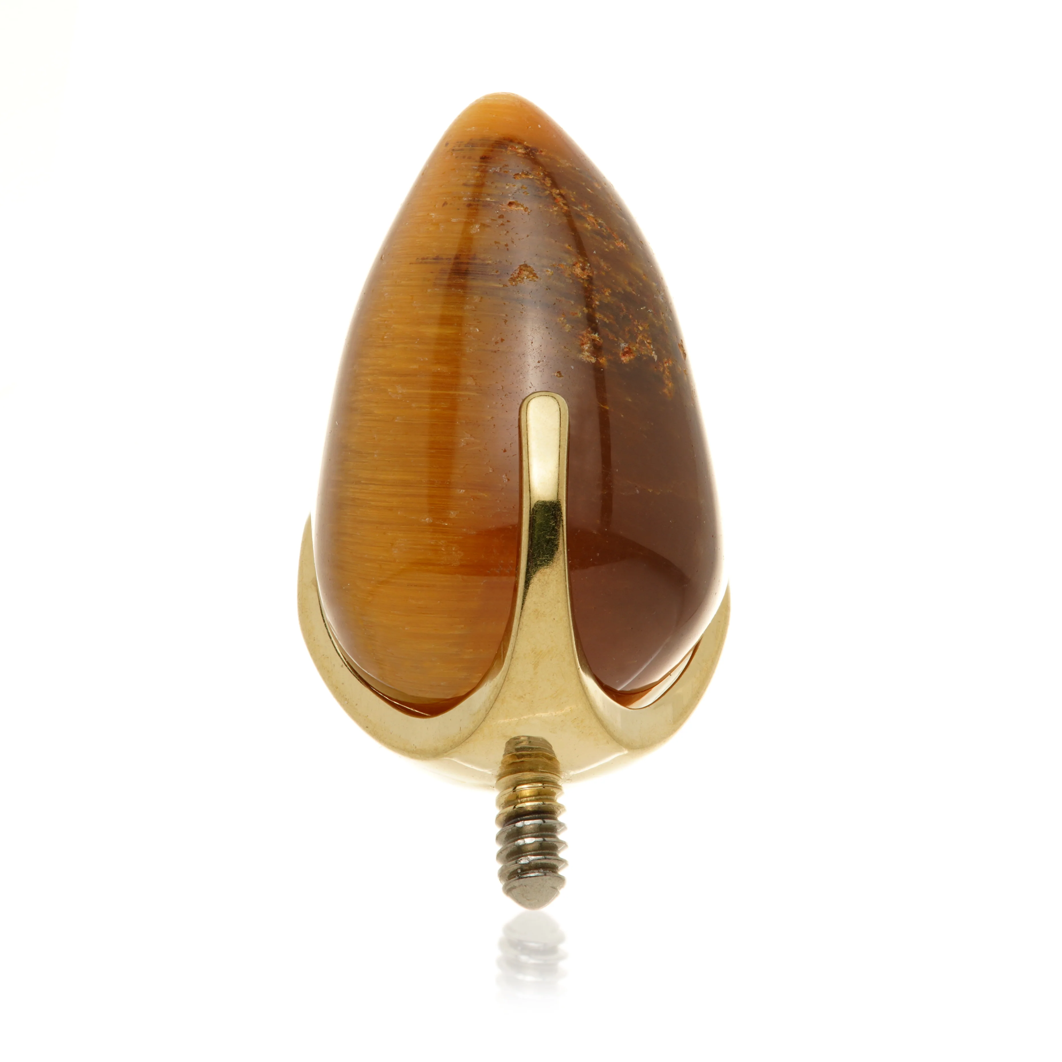 Zircon Gold Ti Internal Natural Stone Bullet Attachment - Image 4